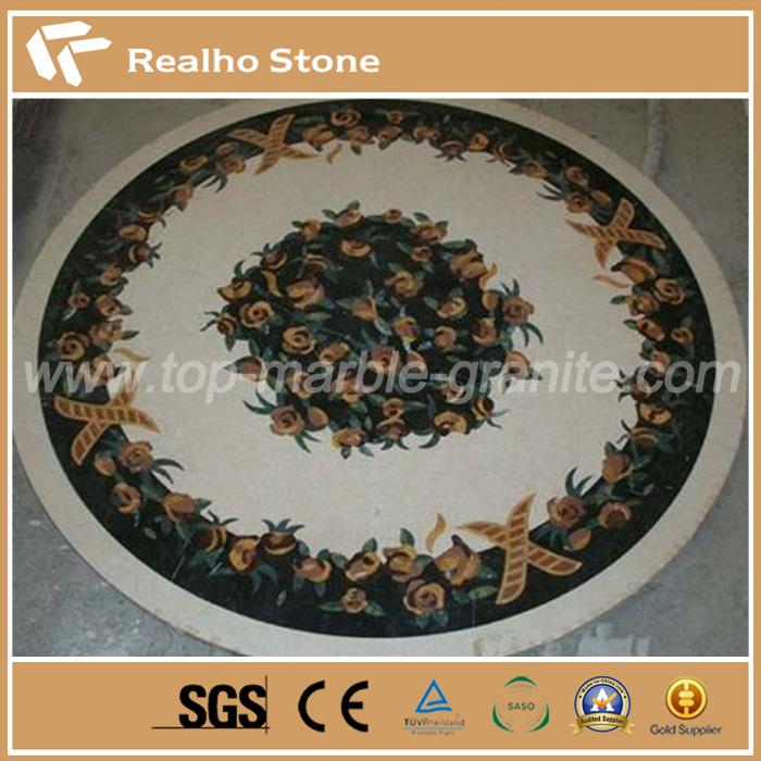 Round Water jet Tile