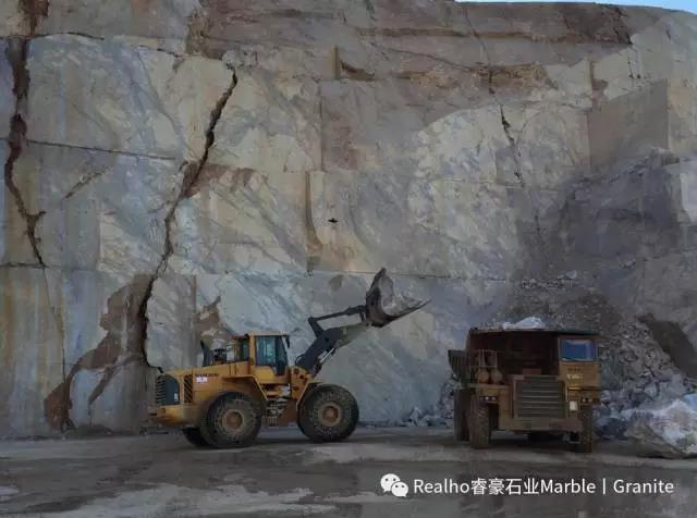 Cantera de mármol lila milas Milas Lilac Marble Quarry
