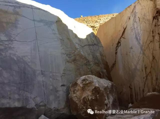 Cantera de mármol lila milas Milas Lilac Marble Quarry