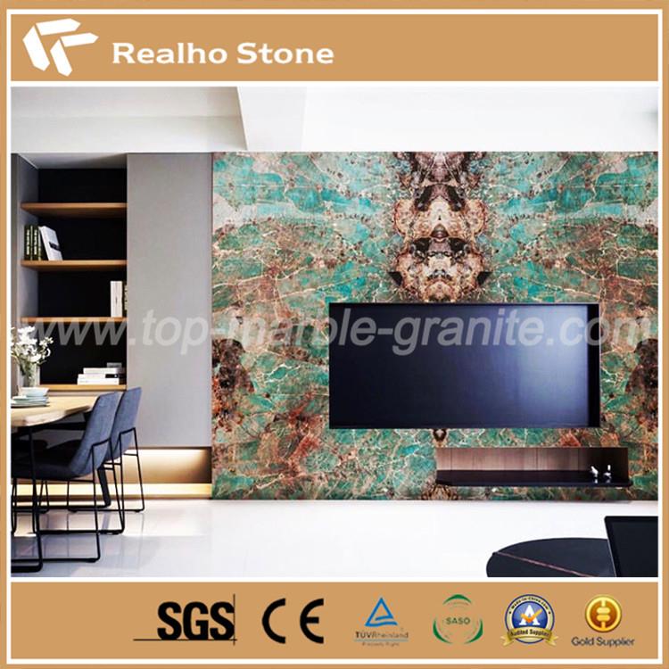 Amazonite TV wall.jpg Amazonite TV wall.jpg