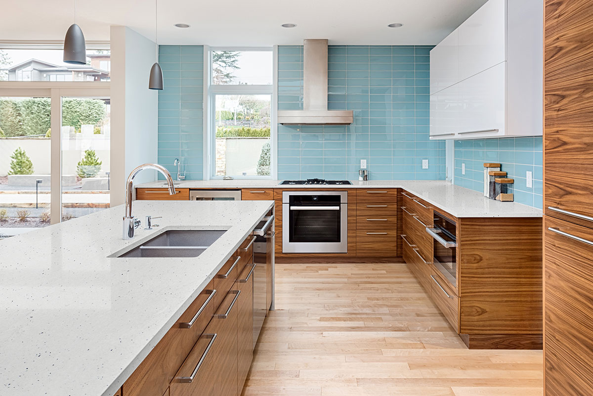 Pitaya white granite kitchen countertops