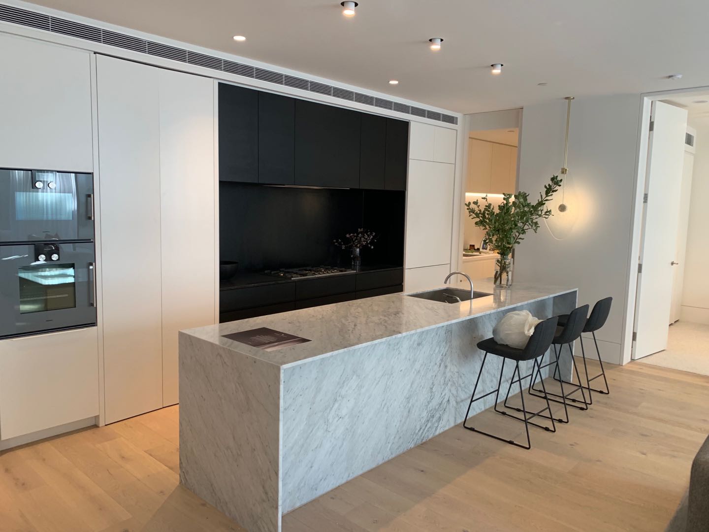 Encimera de mármol blanco White Marble Countertop