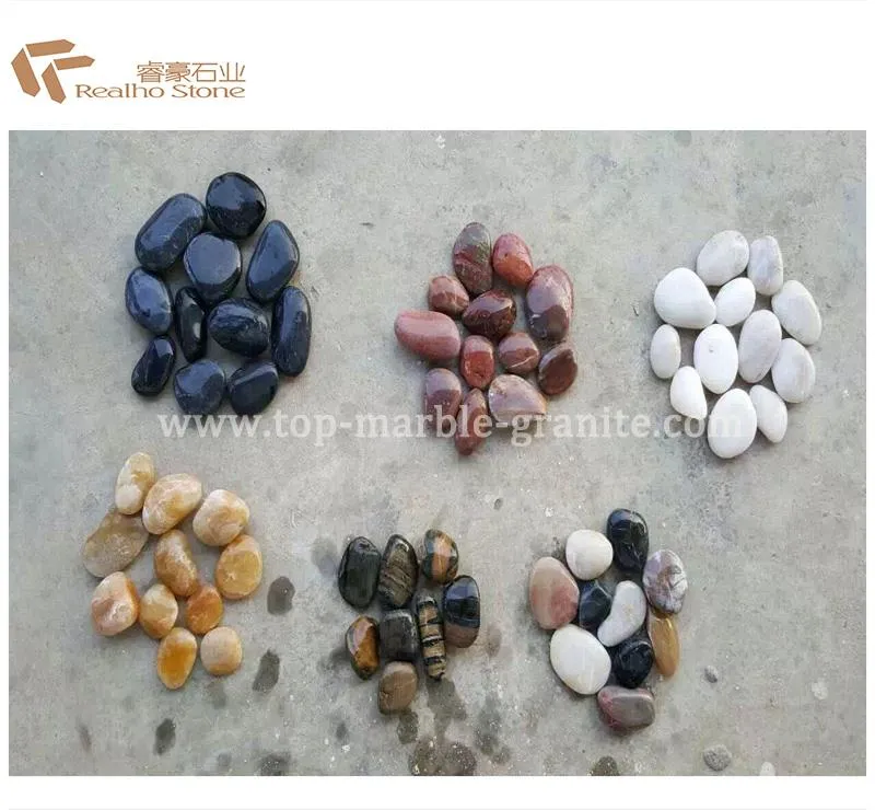 mixed color pebblestone