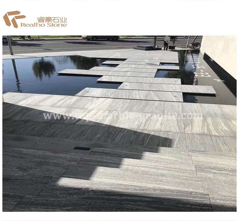 Nero Santiago Granite Floor Tiles