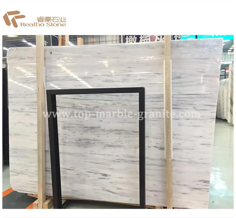 Greek white marble slab