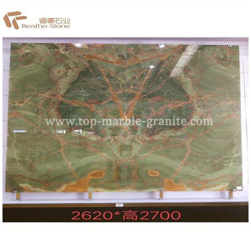 Green Marble Book Match