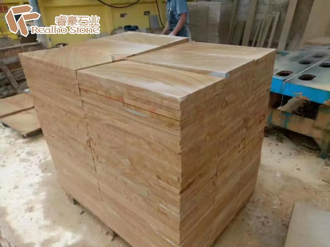 Baldosas de arenisca amarilla Yellow Sandstone Floor Tiles