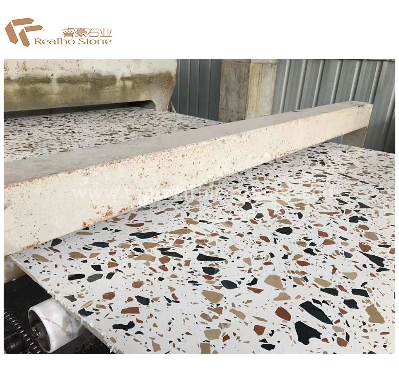 colorful terrazzo
