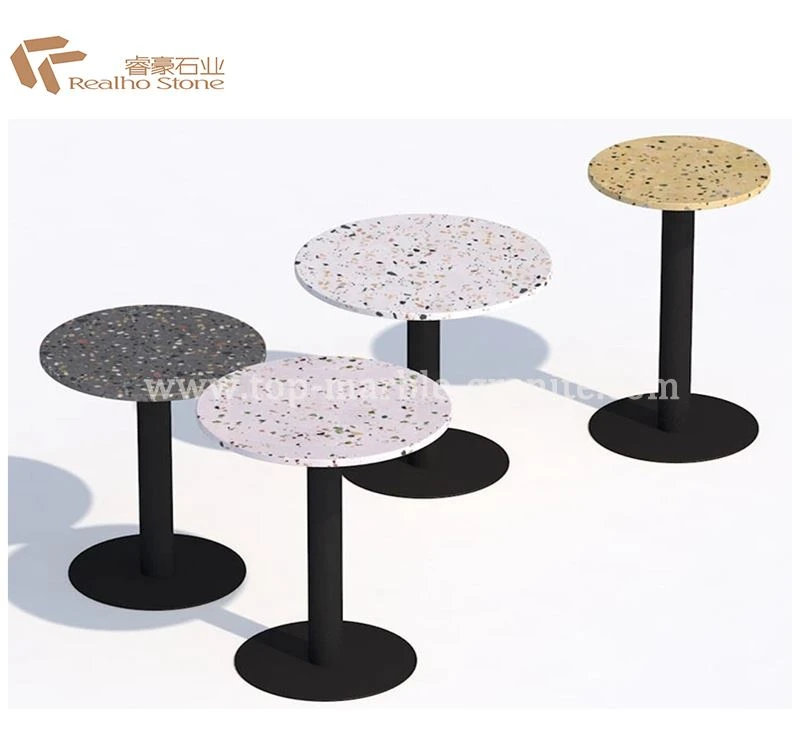 different terrazzo coffee table