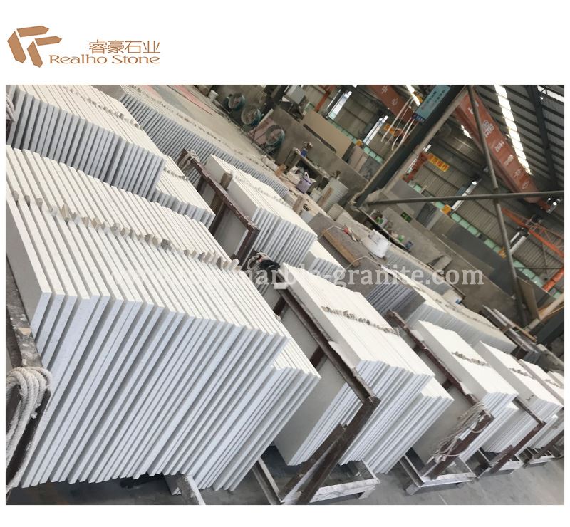 white terrazzo tiles