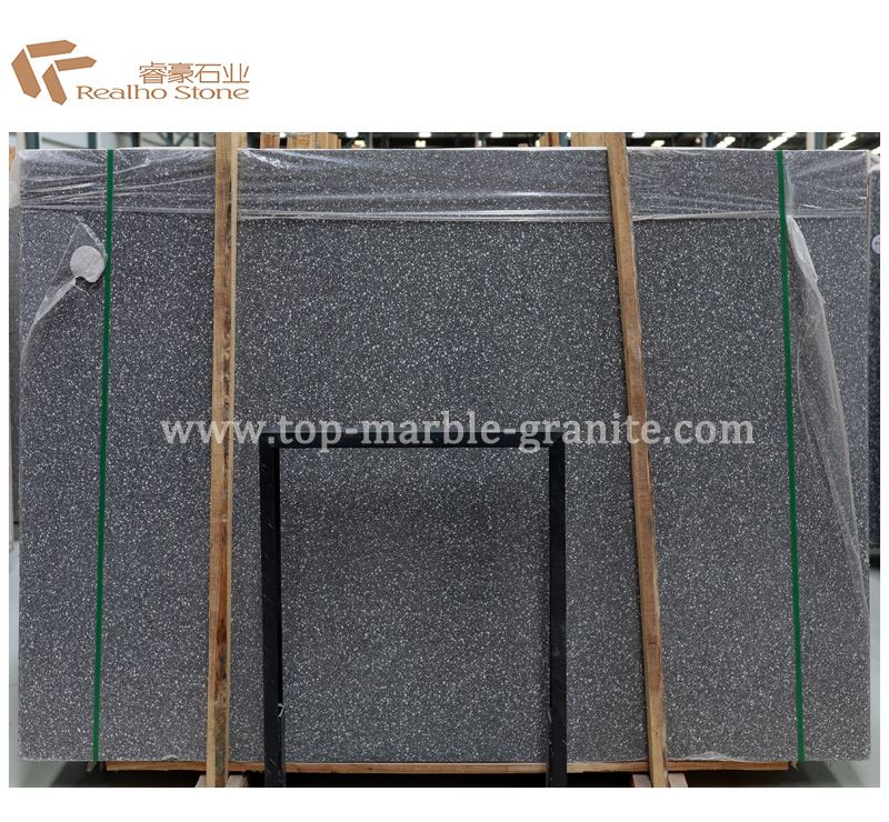 grey terrazzo flooring