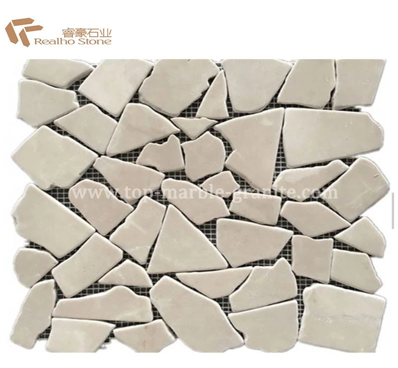 beige marble mosaic tile