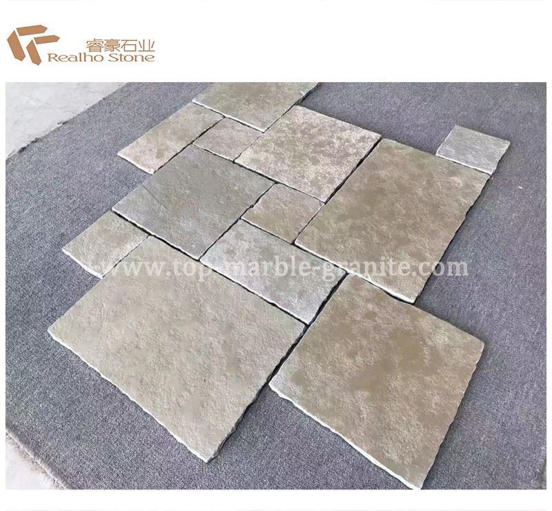 grey limestone with French pattern