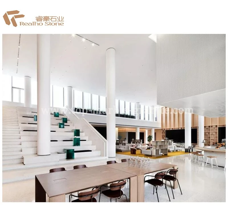 terrazzo tile white