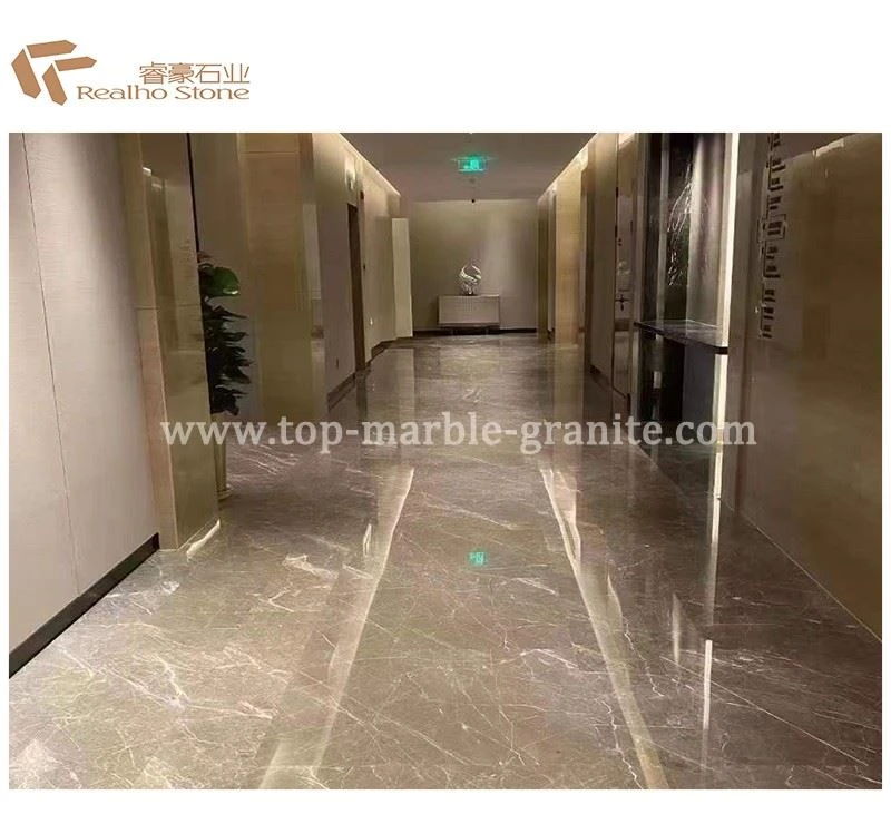 Aegean sea Grey marble project