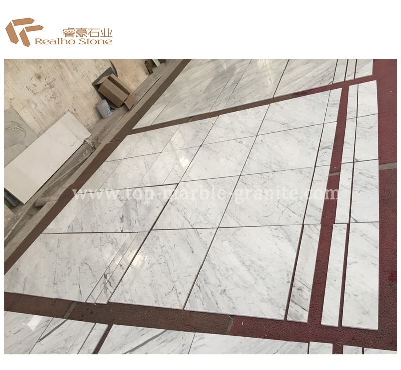 carrara white floor tiles