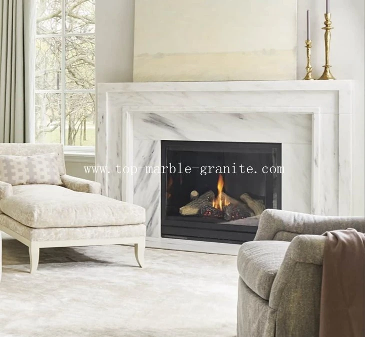White Marble Fireplace White Marble Fireplace