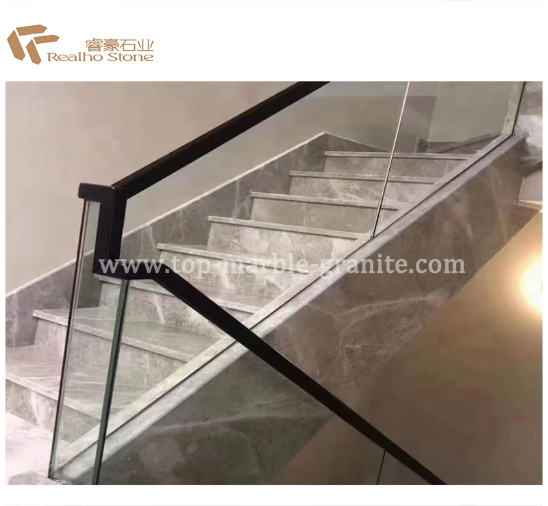 modern marble stairs