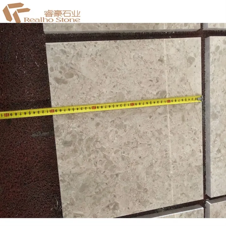 Baldosa de piso de pared de mármol beige Imperiale pulido con piedra de proveedor directo