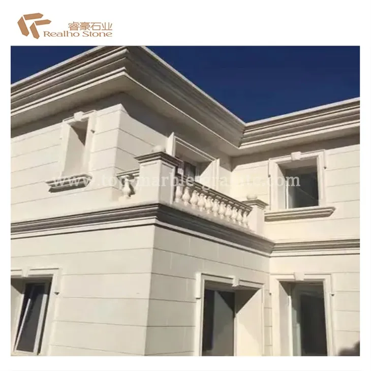 Precio de fábrica Sichuan Arenisca blanca ligera para decoración al aire libre