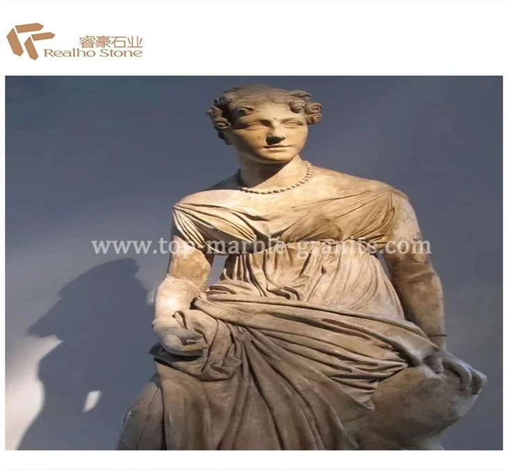 Hand Caving Marble Statue