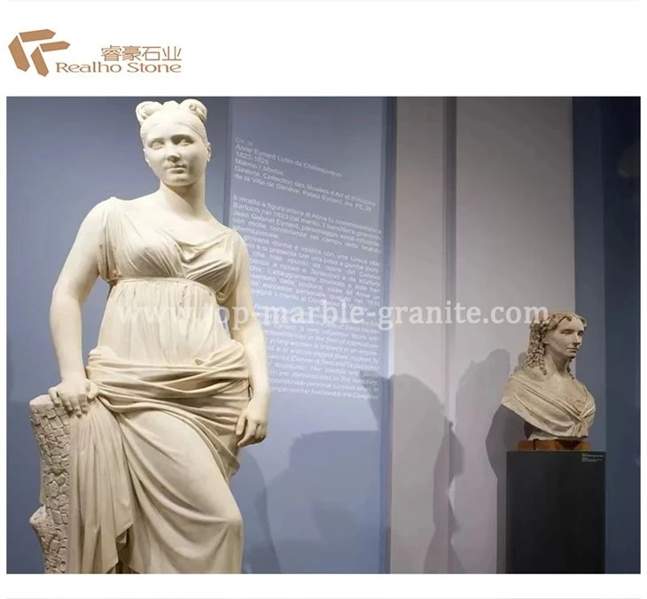 Hand Caving Marble Statue