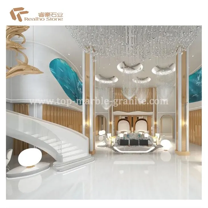 Italia Star White Marble for Home Decoración de alta gama