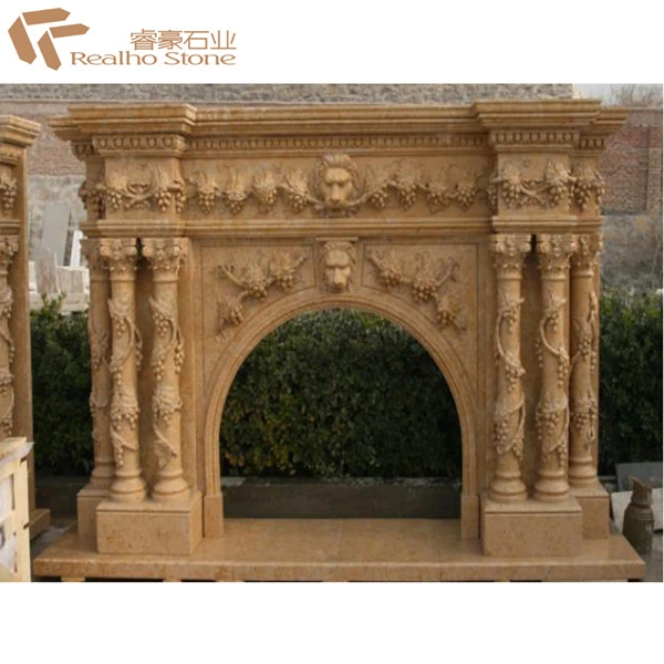 limestone fireplace near me