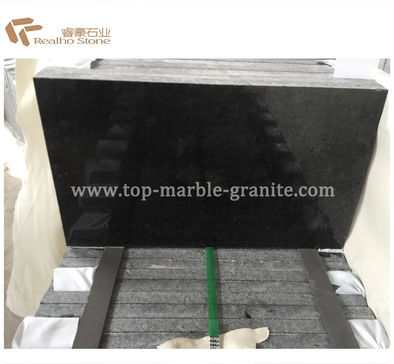 Black granite for floor