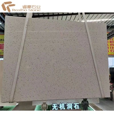 Losa de terrazo inorgánico de color naranja a la venta