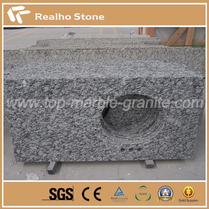 Granite Seawave White And Platinum Pearl Slabs