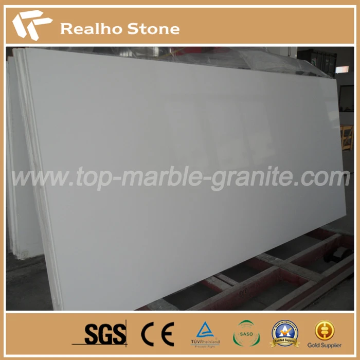 Pure Polar White Quartz Stone Slabs