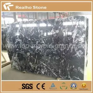 Losas de granito exótico negro imperial para diseños de pisos