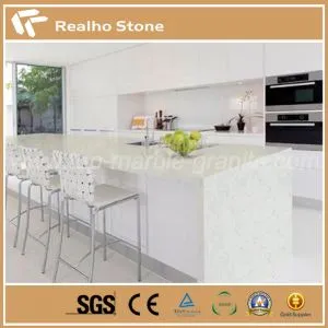 Blanco pulido laminado artificial piedra piedra encimeras y baño vanidad Tops colores