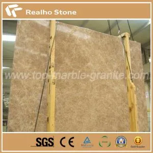 Losas de mármol Emperador luz pulida /mármol marrón con venas mármol slab precio