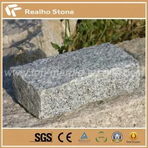 Pequeño cristal natural gris G603 granito ladrillo piedra de pavimento