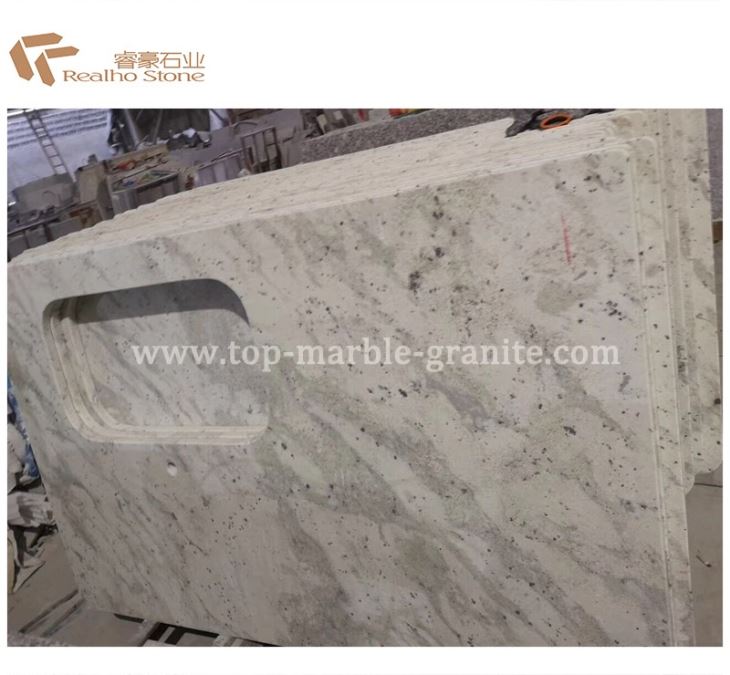 Andromeda White vanity top