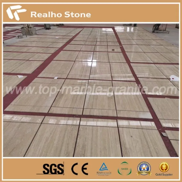 Italy Silver Grey Travertine With M2 Price Floor Tile