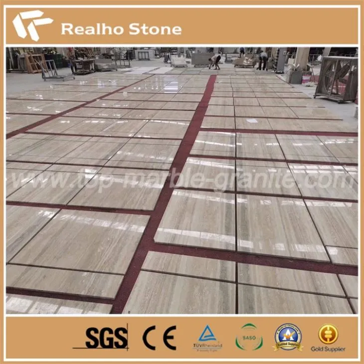 Italy Silver Grey Travertine With M2 Price Floor Tile