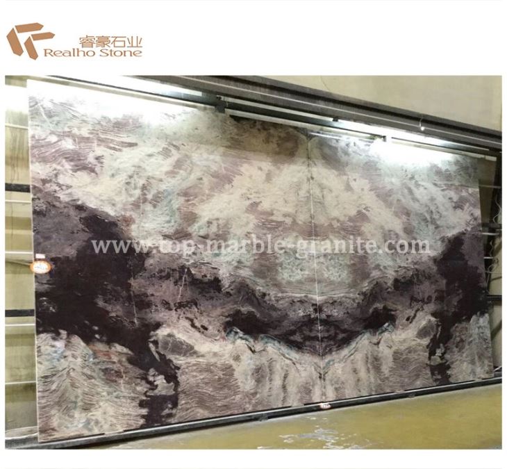 Nature Marble Book Match Slabs