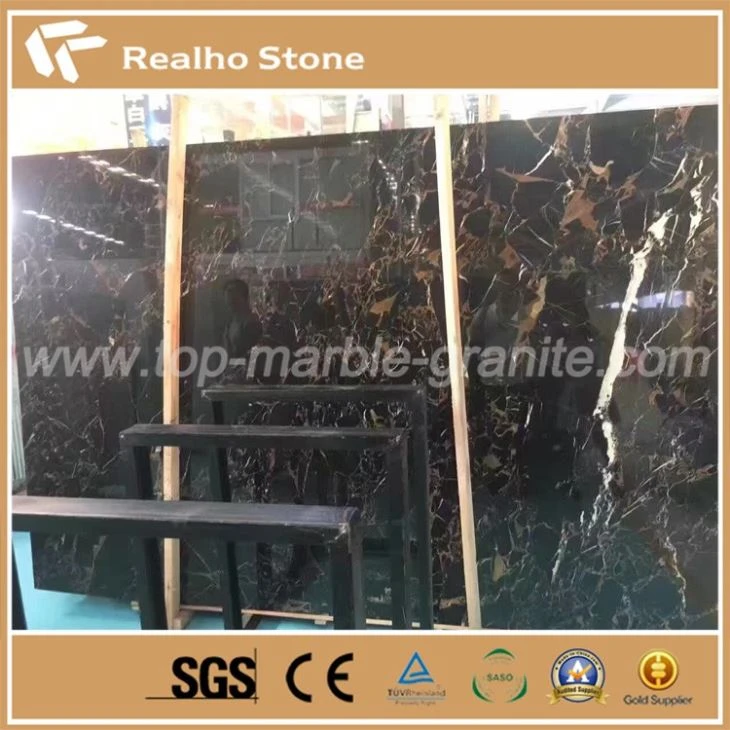 Nero Portoro Marble Slabs