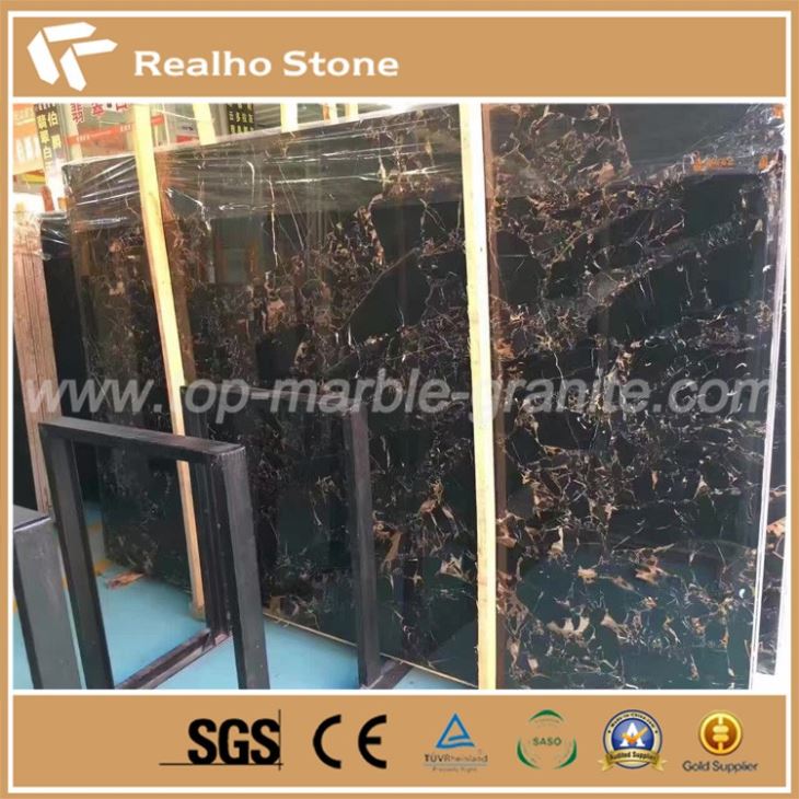 Nero Portoro Marble Slabs