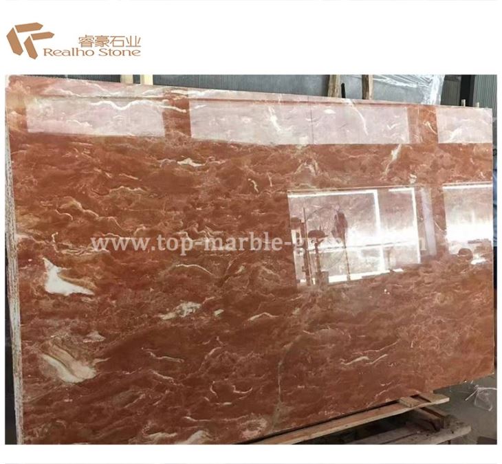 Original Quarry Tea Rose Marble Slab