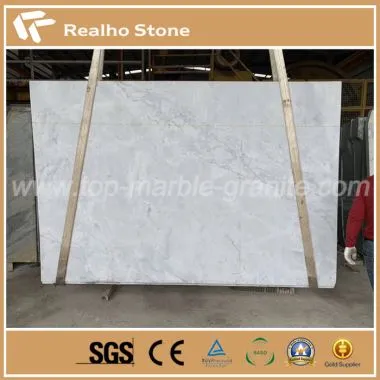 Brasil superficie pulida natural super losas de cuarzo blanco para azulejos de pared