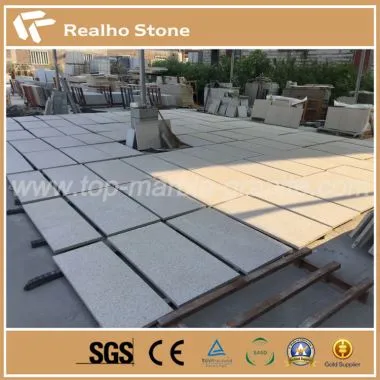 Azulejo de pared de granito G 682 Beige martillado Bush
