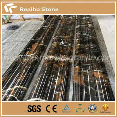 Líneas de borde de mármol decorativo