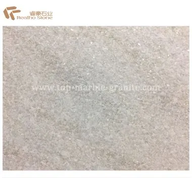 Superficie de piedra flameada Bethel granito blanco