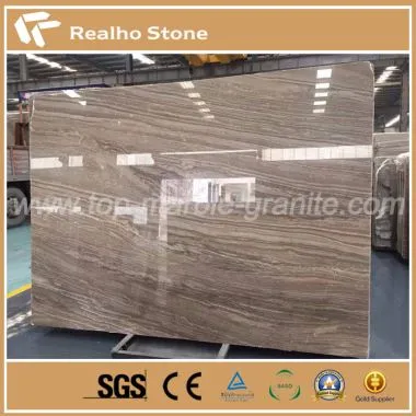Kirin Brown mármol de madera para la decoración