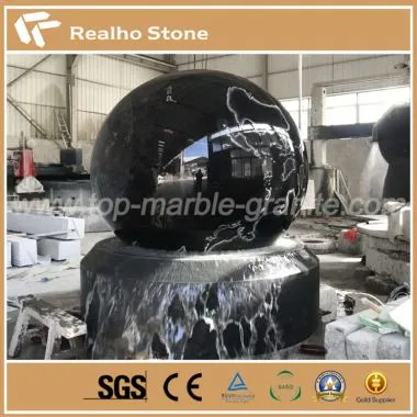 Fuente de piedra natural de la esfera de Fengshui