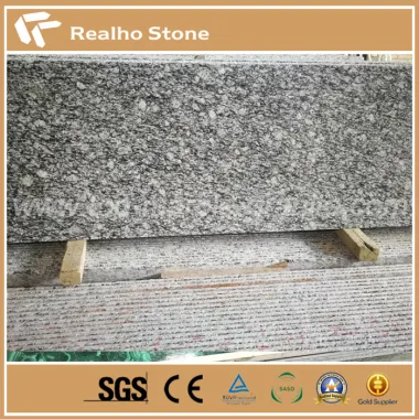 Platinum Pearl Spray Azulejo de granito blanco
